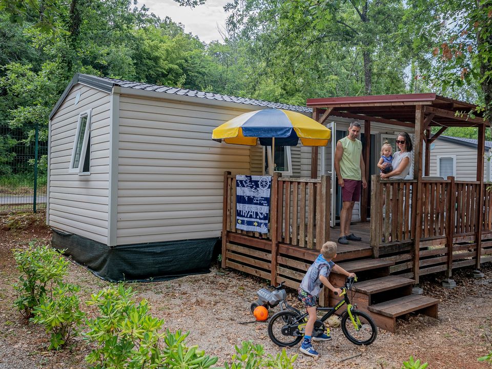 Ca'Savio - Mobil home - Mobilhome 4 personnes - Comfort | 2 Ch. | 4 Pers. | Terrasse surélevée | Clim