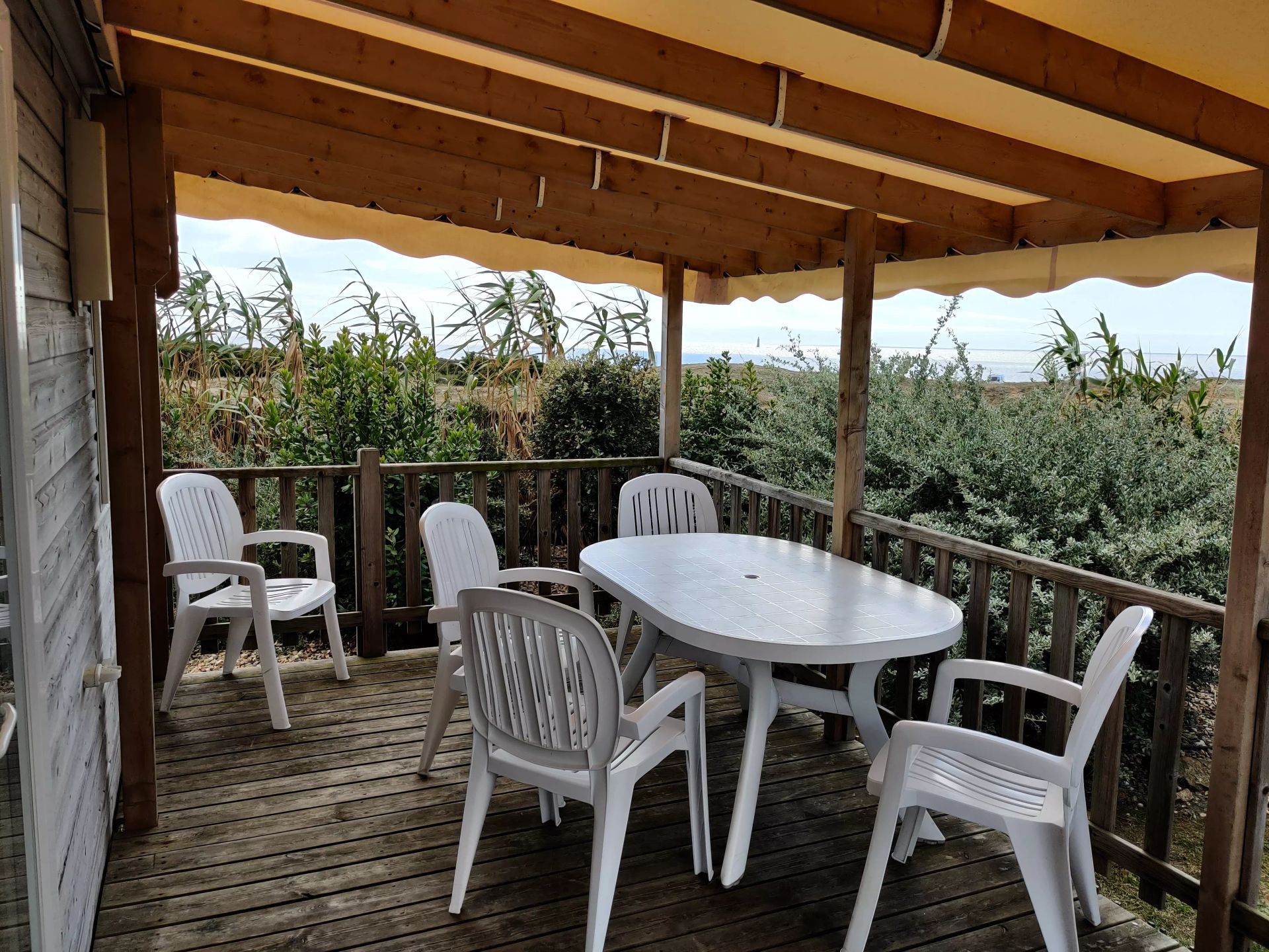 La Dune des Sables - Mobil home - Baltiques 4 Pièces 6 Personnes + TV