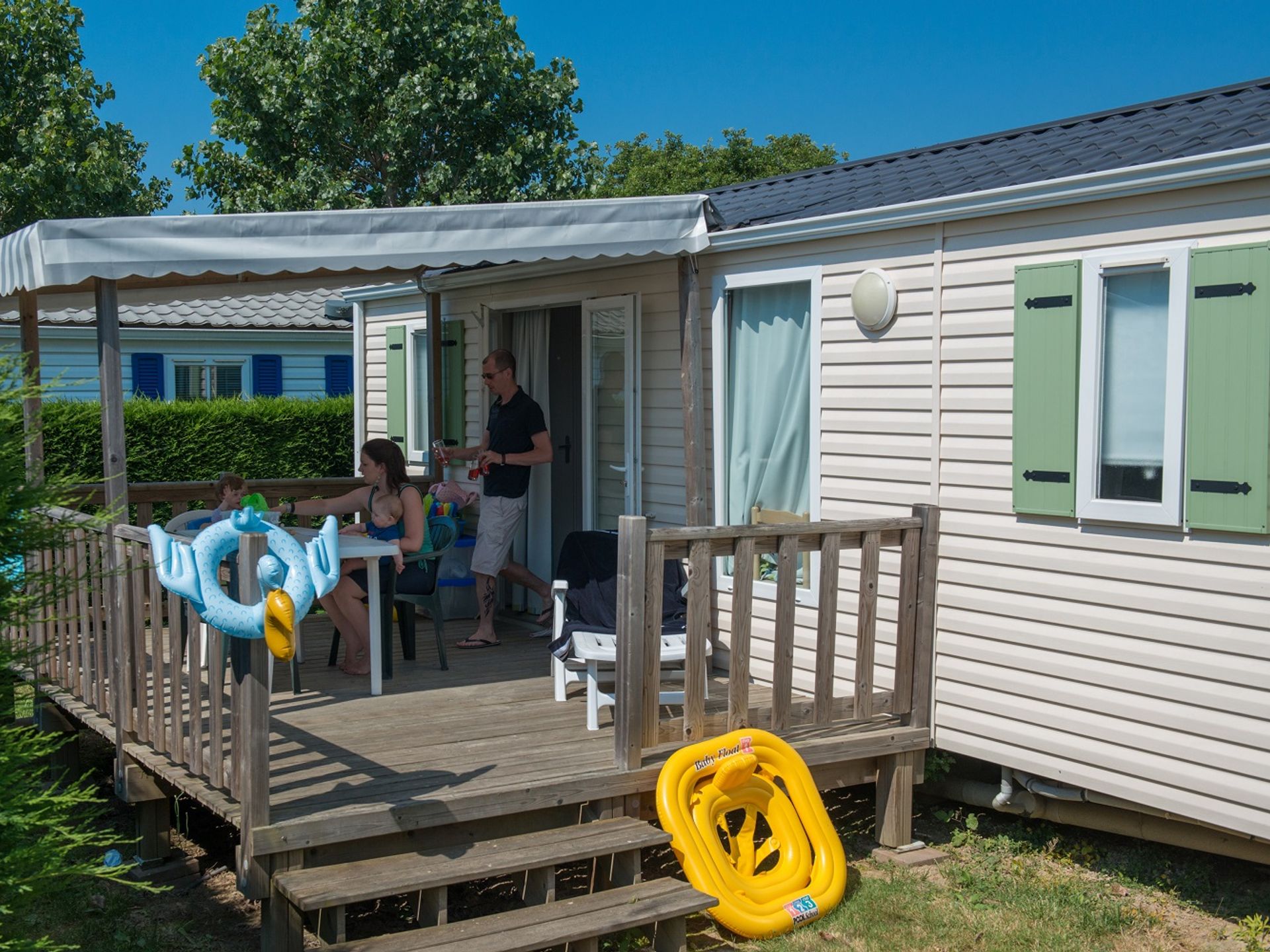 Le Bel Air - Mobil home - PASSION - TV - PLANCHA