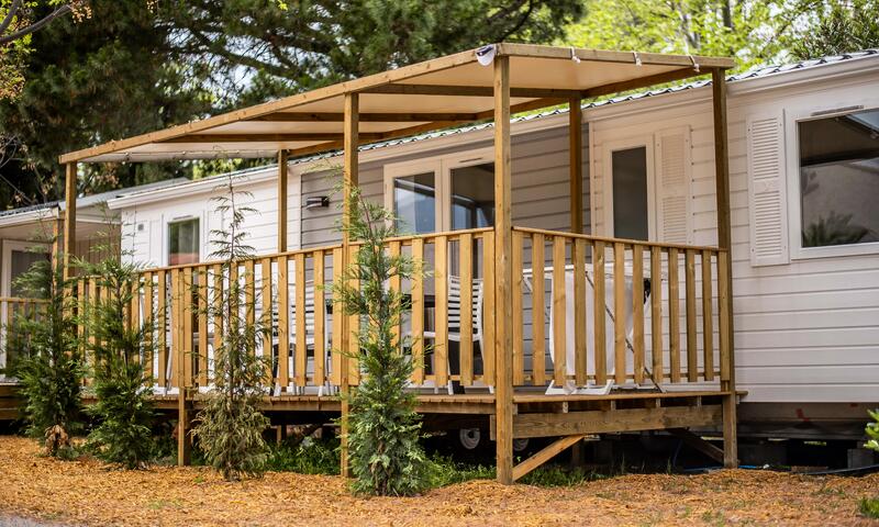 Le Lagon - Mobil home - Mobil Home Family 5 Pièces 8 adultes + 2 enfants de 12 ans maximum Climatisé + TV