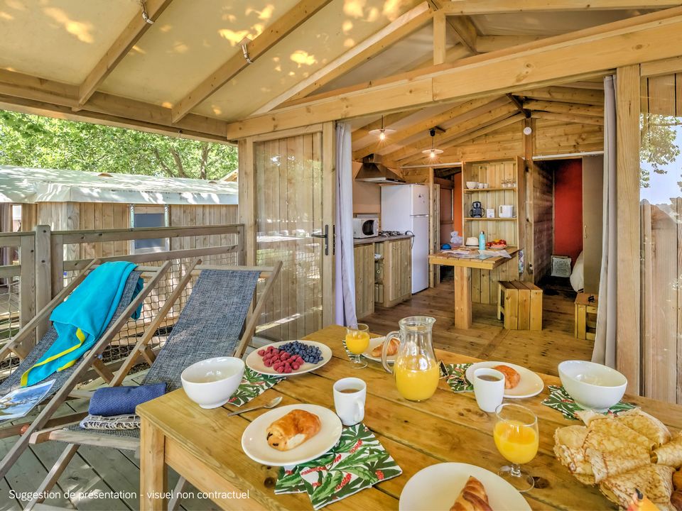 La Plage - Mobil home - Mobilhome 5 personnes - Cosyflower Premium 38 m²