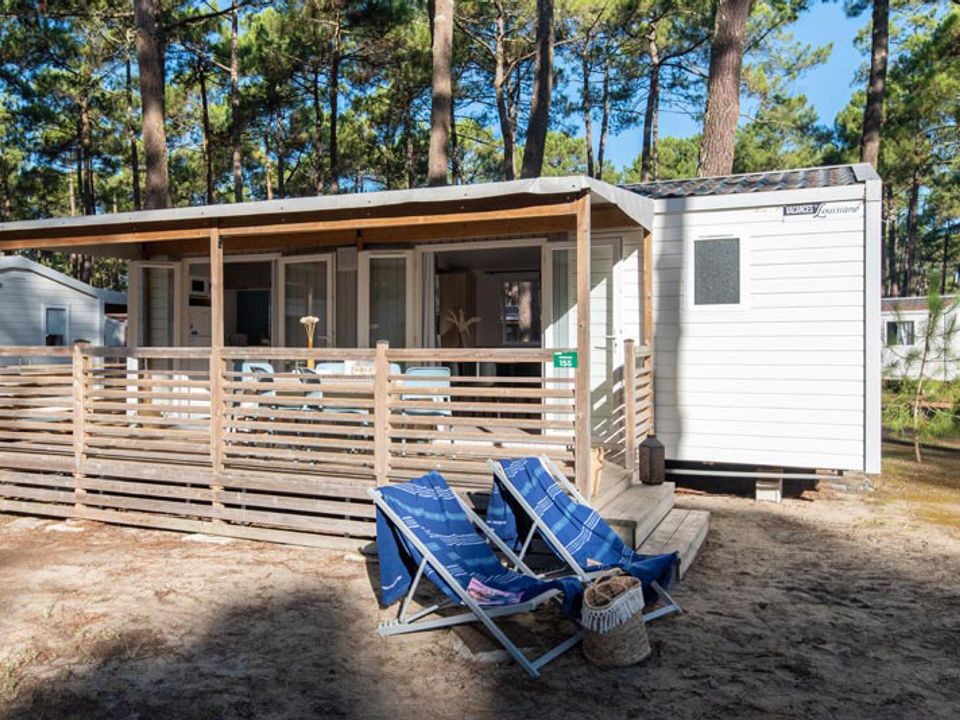 Camping Club Plage Sud - MS Vacances - Mobil home - Mobilhome 6 personnes - Palma CONFORT Climatisé 4/6 personnes