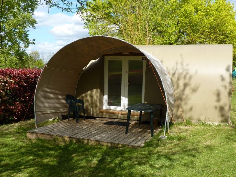 Camping du Plan d'Eau - Bungalow - Bungalow toilé 4 personnes - Coco Sweet (sans sanitaire)