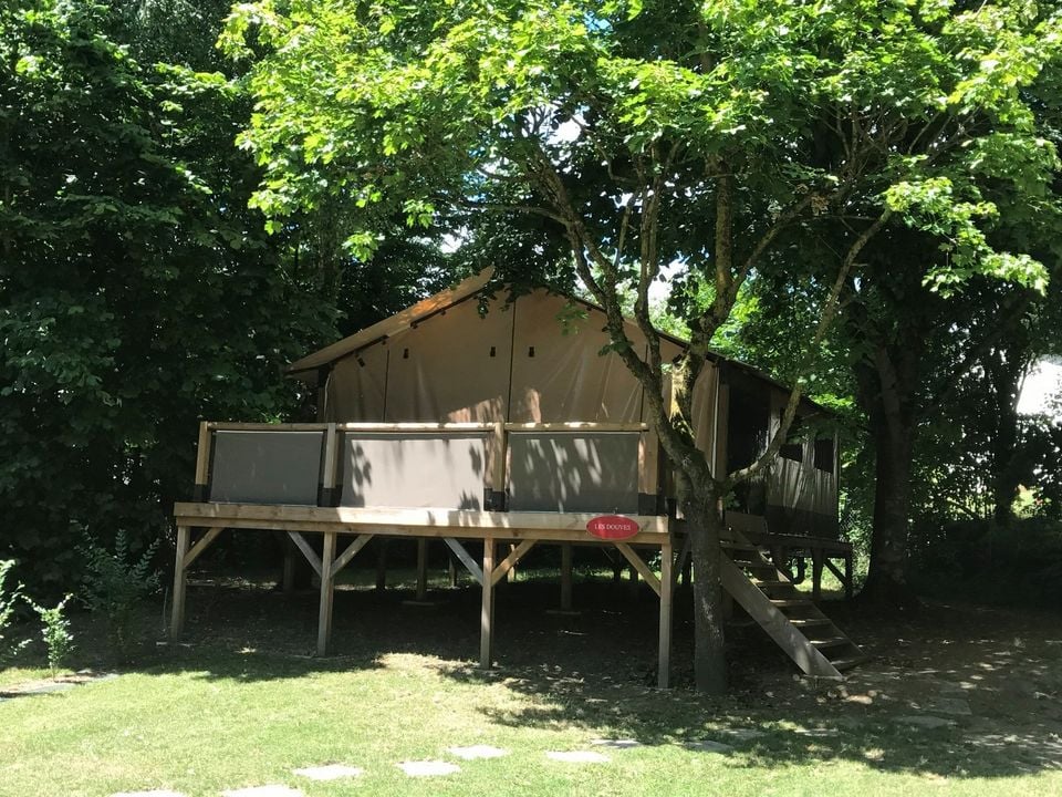 Camping du Perche Bellemois - Tente meublée - Tente 5 personnes - Lodge Esprit Glamping