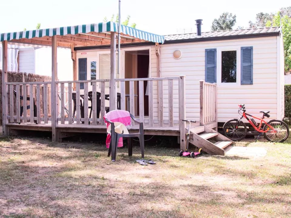 La Paree Du Both - Mobil home - Mobilhome 4 personnes - Rétro 3 Pièces 4 Personnes + TV