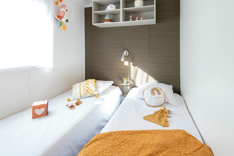 Camping Club Les Brunelles - MS Vacances - Mobil home - 7p - Cottage Family CONFORT