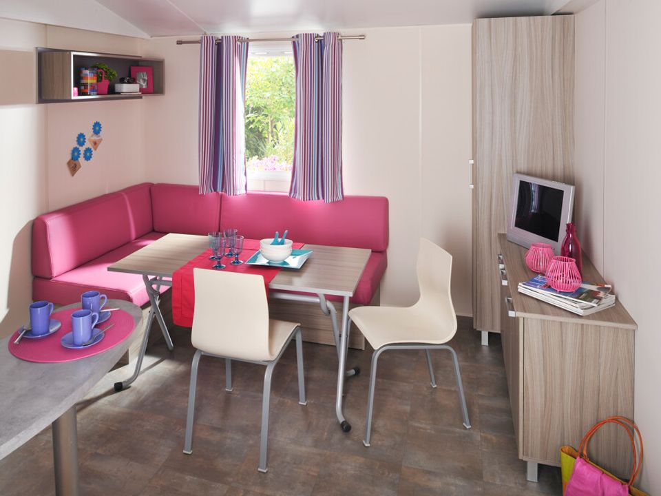Les Reflets du Quercy - Mobil home - Mobilhome 4 personnes - Confort Compact - 2 chambres