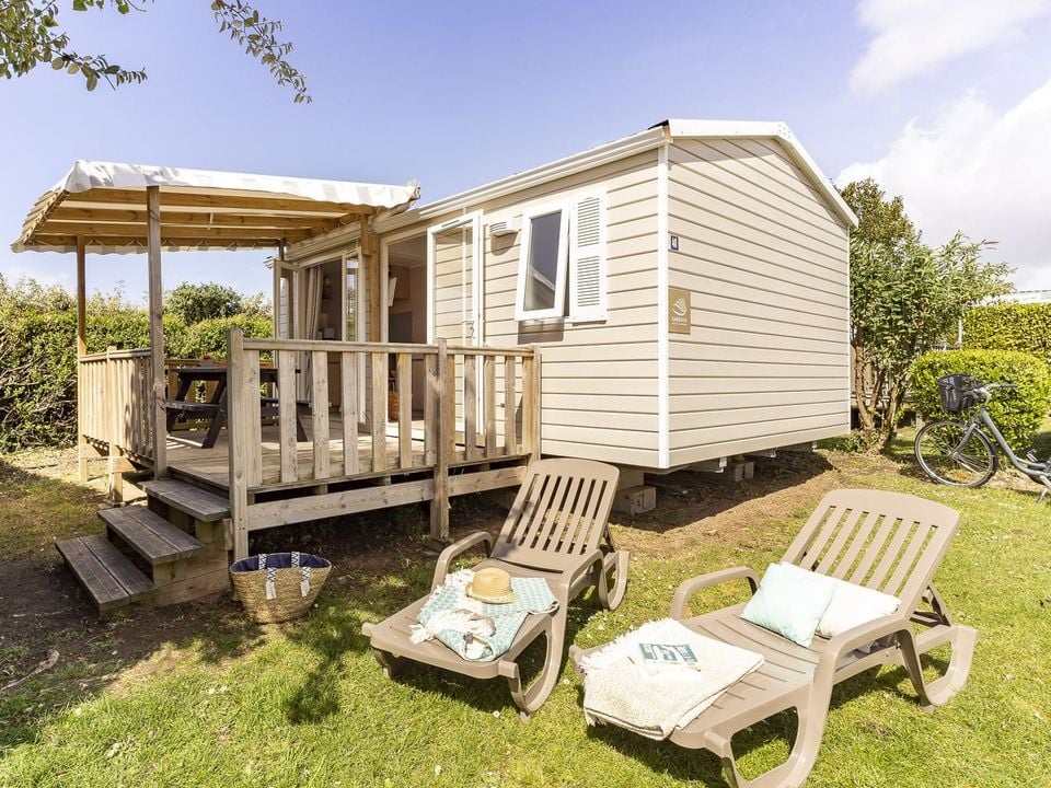 Le Kérou - Mobil home - Mobilhome 4 personnes - COTTAGE Doëlan 4p 2ch ***