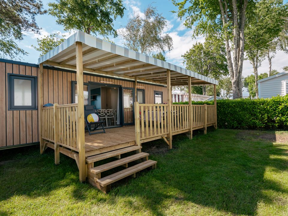Les Jardins de Kergal - Mobil home - Mobilhome 8 personnes - 4Ch Premium - 2SDB + TV + LV