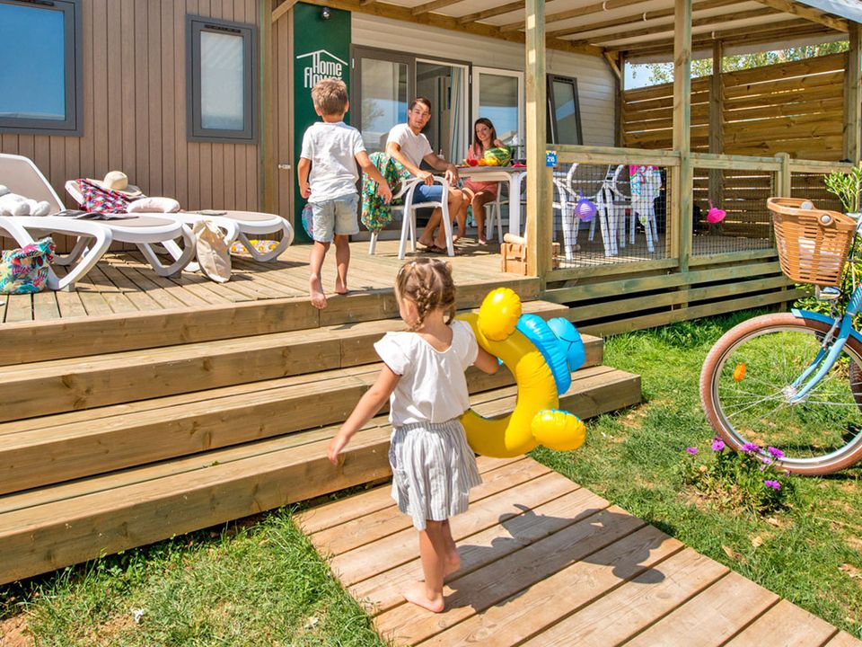 Les Ondines - Mobil home - Mobilhome 4 personnes - Homeflower Premium 26,5m² - 2 chambres