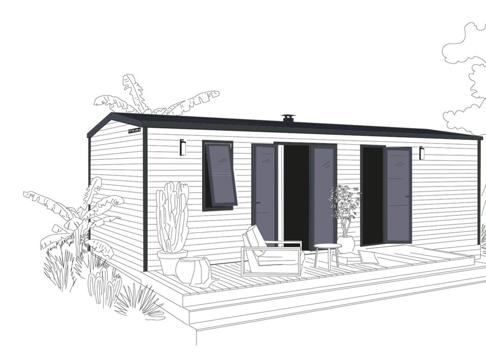 Les Portes de Sancerre - Mobil home - Mobilhome 6 personnes