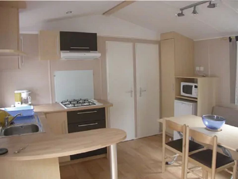 Airotel Oléron - Mobil home - Mobilhome 4 personnes - Mobil-Home CONFORT GOELAND 4 personnes