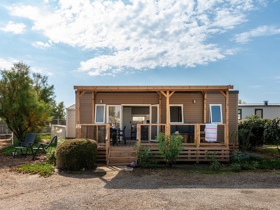 Les Sables d'Or - Mobil home - Mobilhome 6 personnes - Mobil-home | Premium | 3 Ch. | 6 Pers. | Terrasse Lounge | Clim. | TV