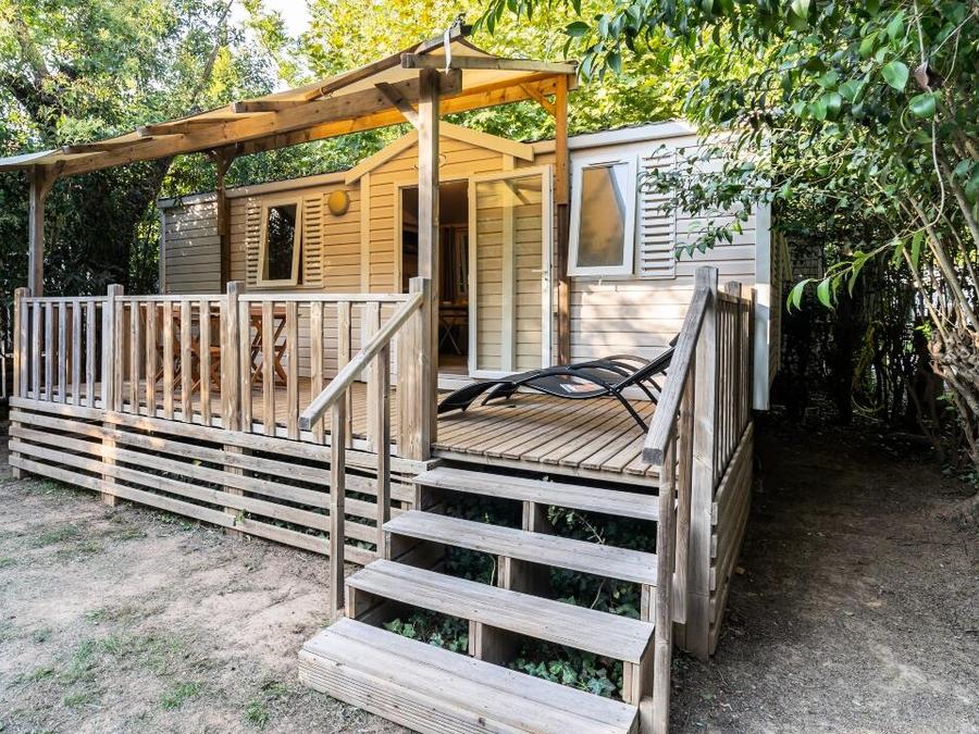 Ecolodge l'Etoile d'Argens - Mobil home - Mobilhome 4 personnes - Cottage Estérel 3 Pièces 4 Personnes Climatisé + TV