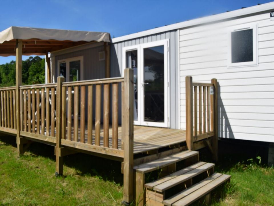 Les Etangs de Plessac - Mobil home - Mobilhome 4 personnes - 2 CHAMBRES EDEN