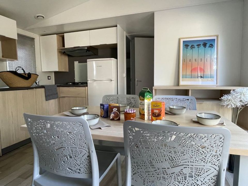 L'Estival - Mobil home - Mobilhome 8 personnes - Premium 6/8 Pers. - Climatisation - 35m2 - 3 chambres - vaste terrasse