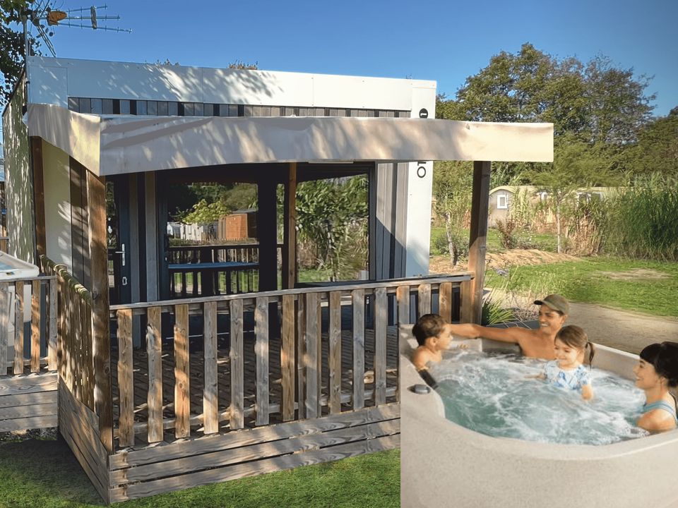 Au Pré de l'Etang - Mobil home - Mobilhome 2 personnes - Otello Solo Premium avec SPA 2 pers.