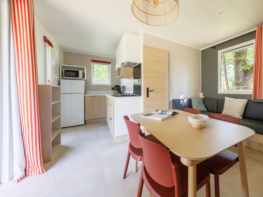 Camping de la Croze - Mobil home - Mobilhome 4 personnes - Cottage 2ch