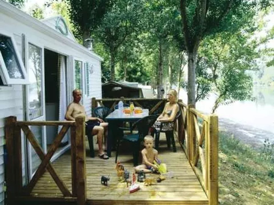 Les Bö-Bains - Mobil home - Mobilhome 6 personnes - vue rivière 3 Pièces 4/6 Personnes Climatisé