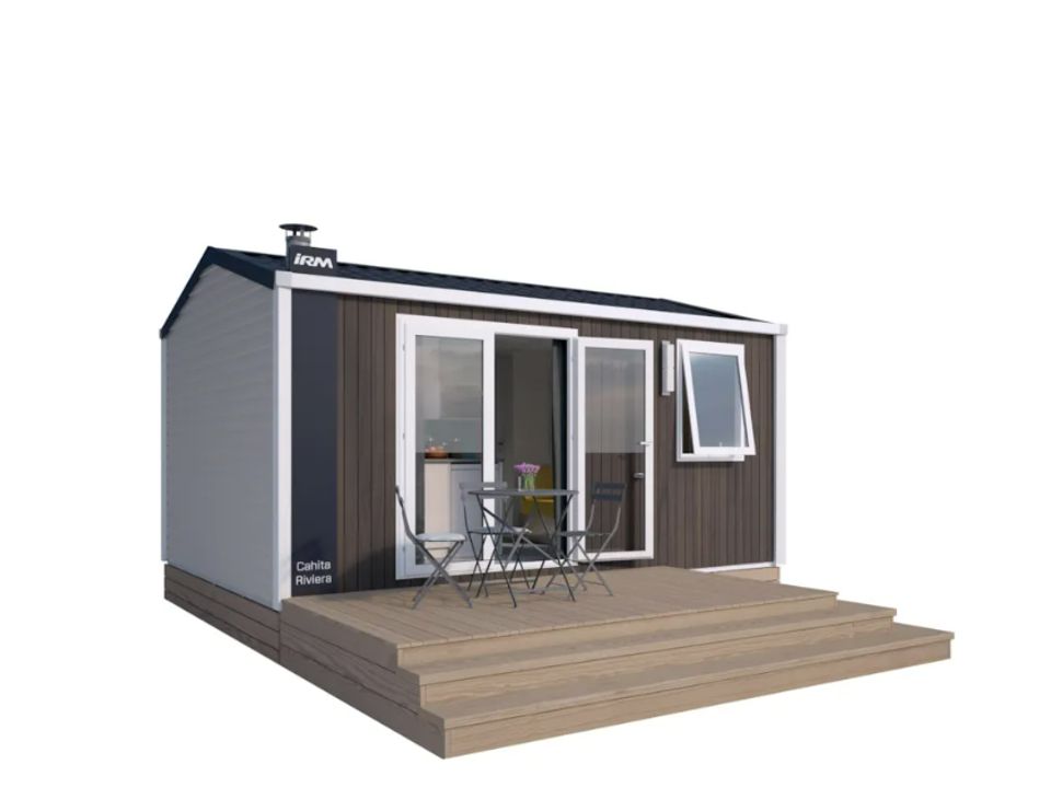 Vitamin - Mobil home - Mobilhome 2 personnes - Cahita Standard 17.8m² (1 chambre) + TV + Terrasse