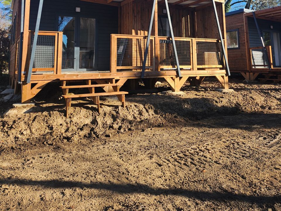 Le Moulin - Châlet - Chalet 4 personnes - Chalet Cannelle 26.5m² - climatisé