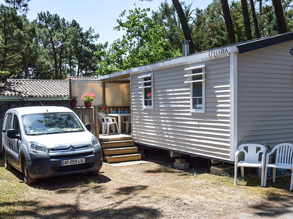 Les Préveils - Mobil home - Mobilhome 5 personnes - Le Cap Océan Duo Authentique 3 Pièces 5 Personnes