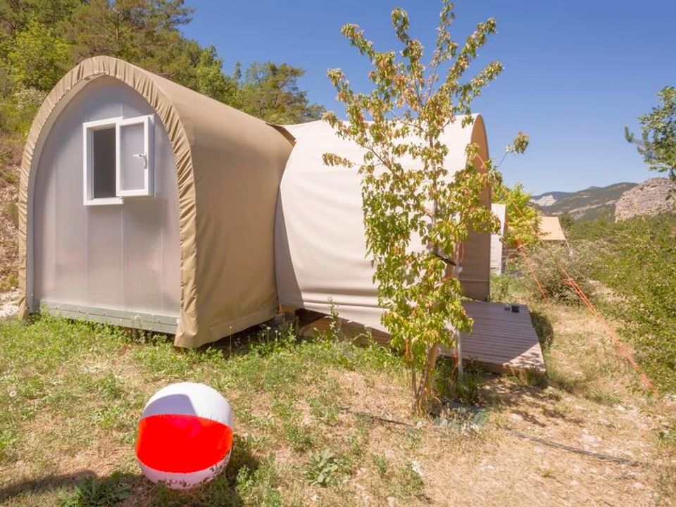 les Princes d'Orange - Tente meublée - Tente 4 personnes - Tente Coco Sweet - 2 chambres (sans sanitaire)