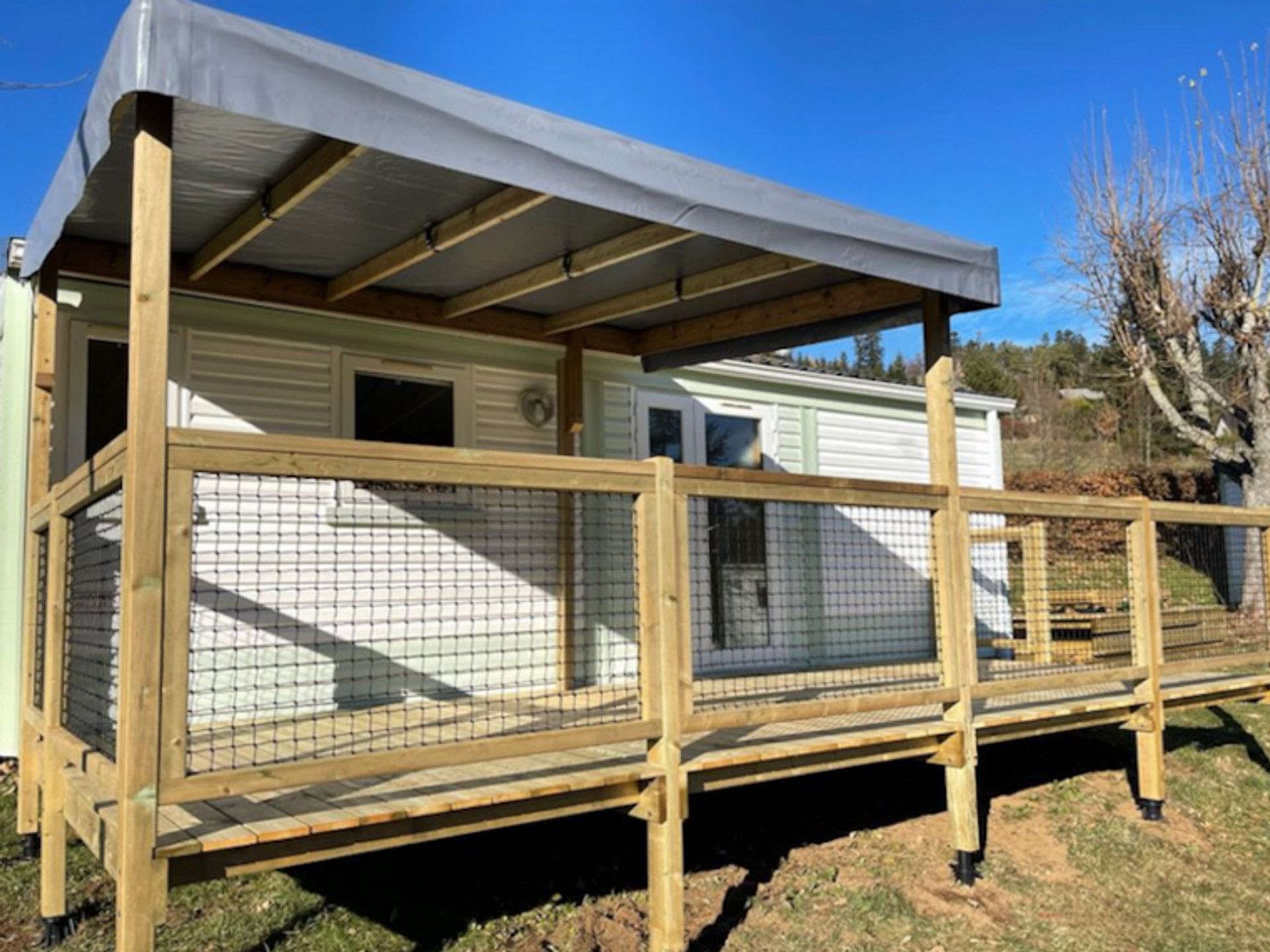 L'Europe - Mobil home - CLASSIQUE TERRASSE COUVERTE 27M²