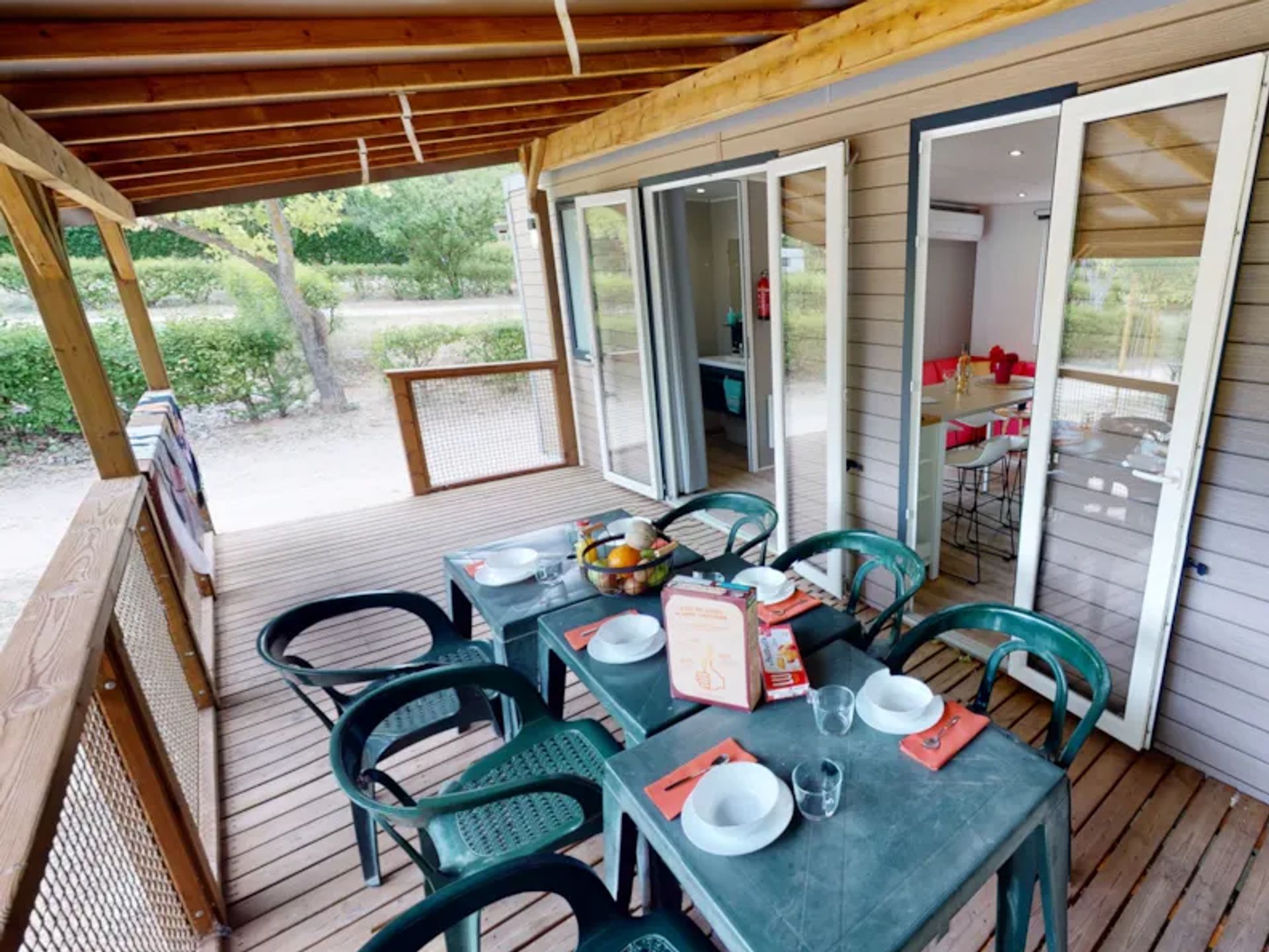 Mas de Pierredon - Mobil home - Riviera- 33m² - 3 chambres 1/6 pers