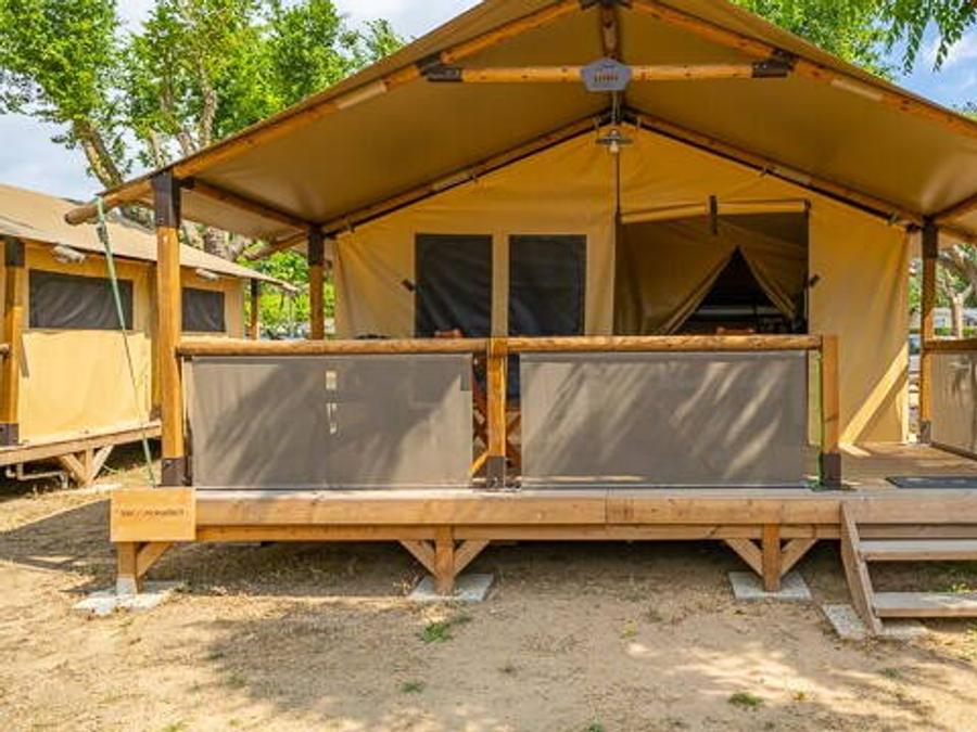 Ma Prairie - Tente meublée - Tente 5 personnes - Tente Super Lodge | 2 Ch. | 4/5 Pers. | Sans SDB