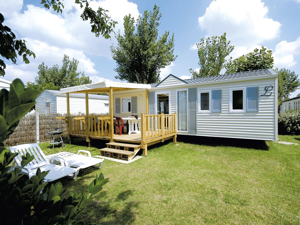 Les Ecureuils - Mobil home - Mobilhome 6 personnes - TAMARIS 3 chambres 35m²