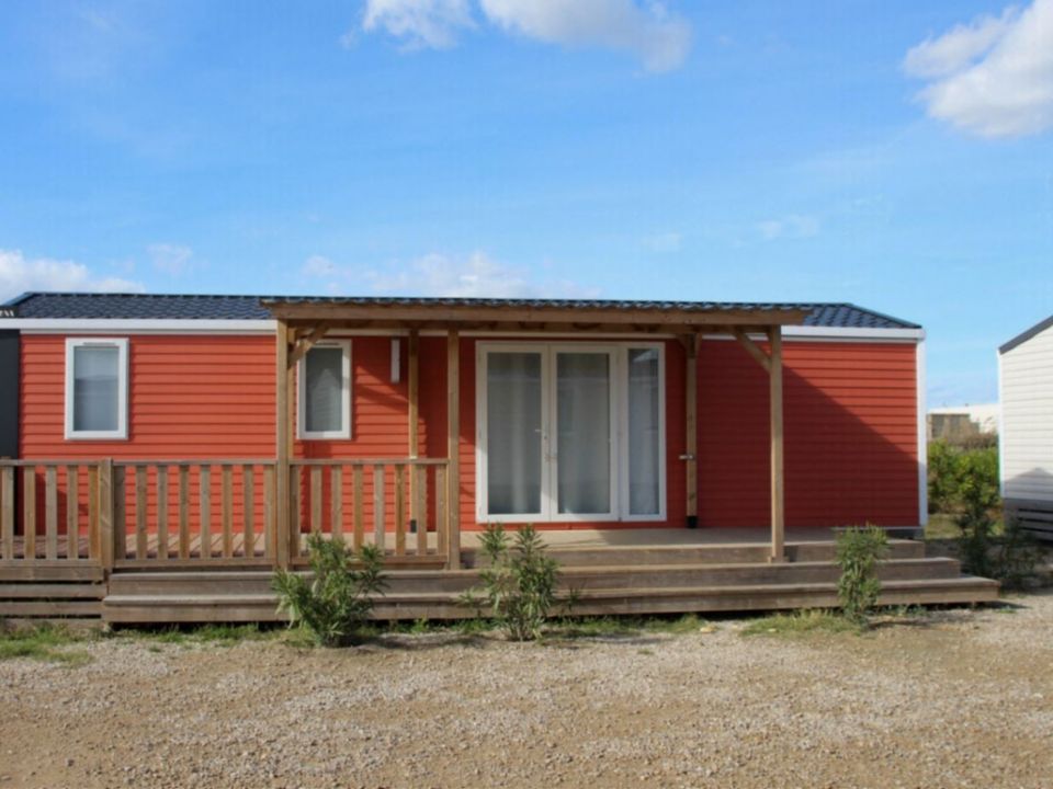 La Brise - location vacances - Mobilhome 8 personnes - Cottage 38m² 8Pers 4Ch