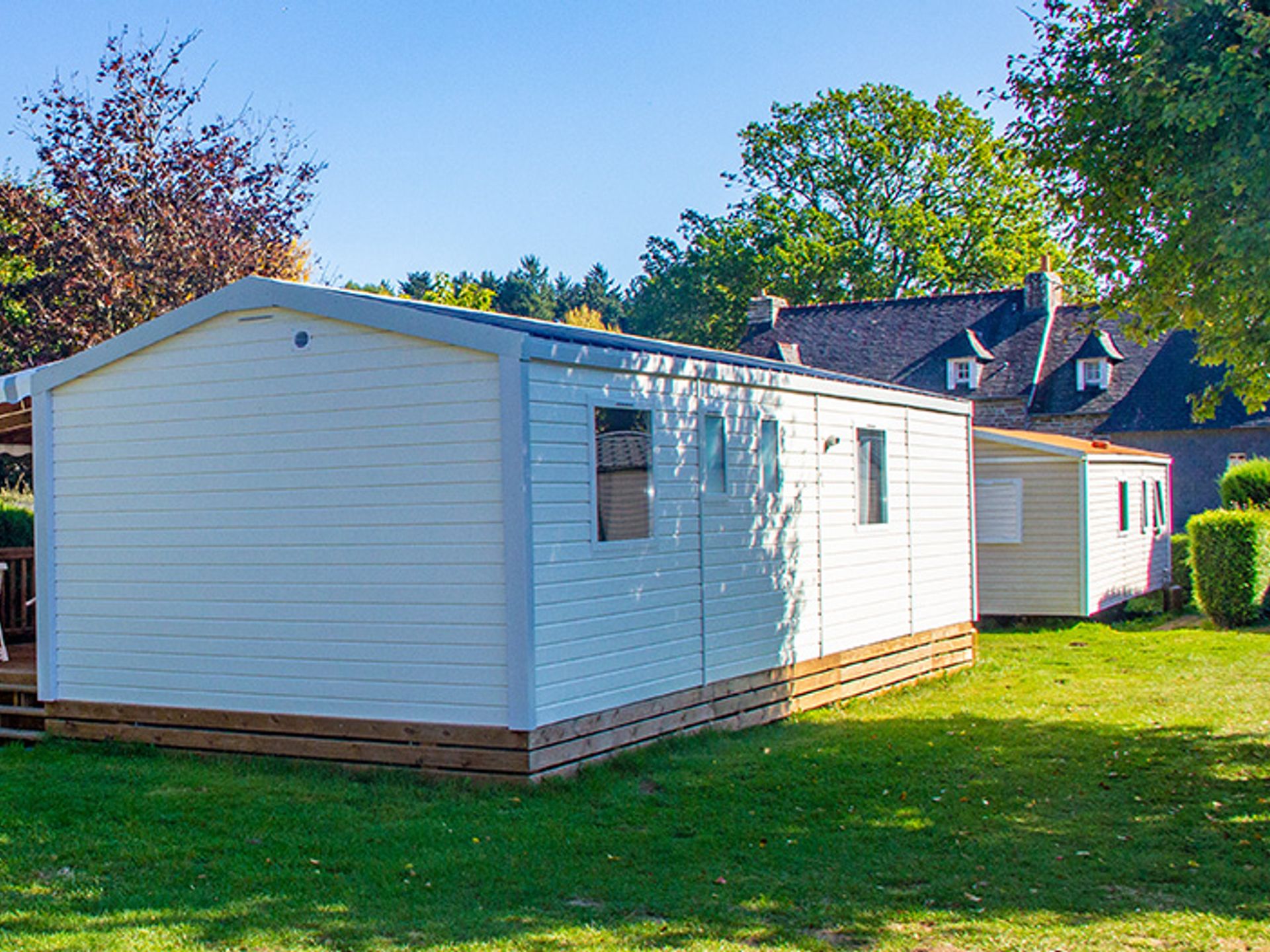 Manoir de Penn Ar Ster - Mobil home - CARAIBES 3 chambres 2 sdb