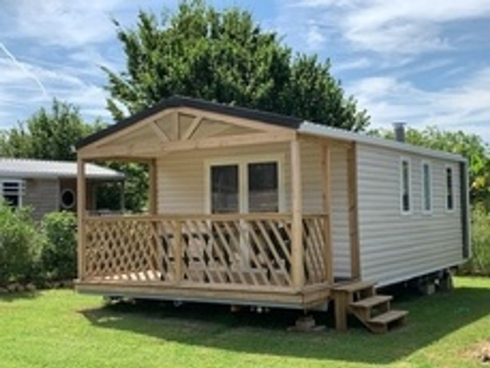 Le Tiradou - Mobil home - Mobilhome 4 personnes - Loggia Bay standard 24 m² (2 ch.-4 pers.)