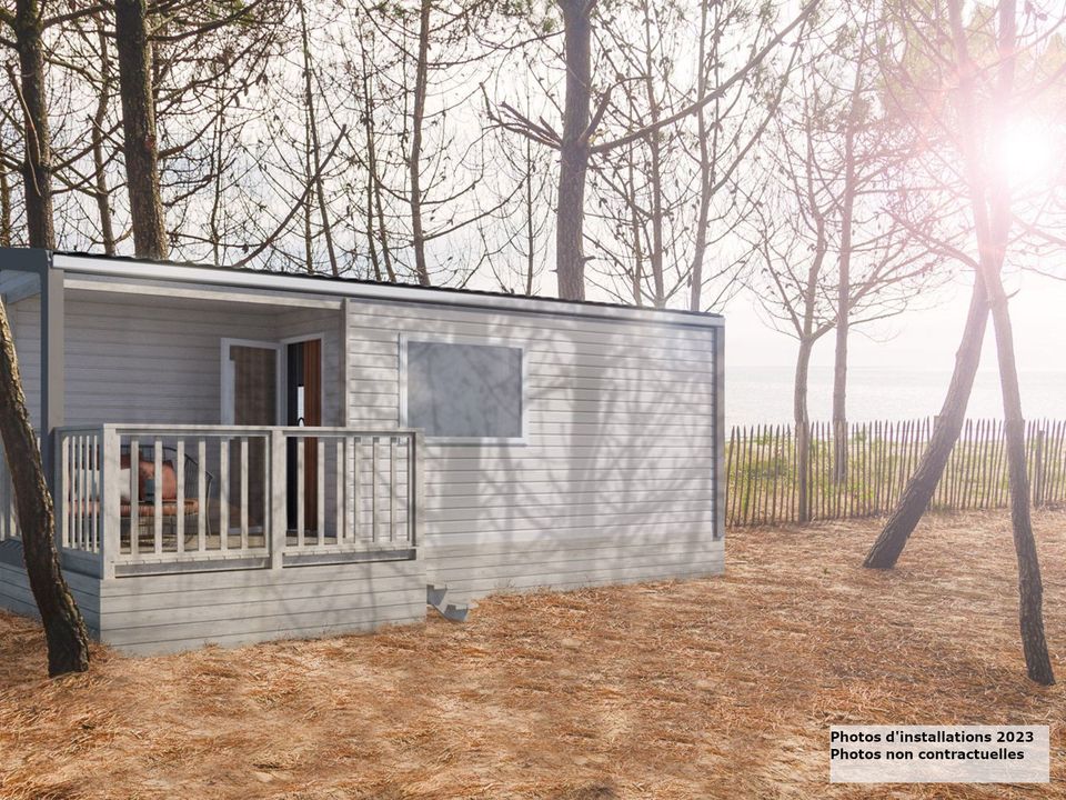 Lac de la Liez - Mobil home - Mobilhome 4 personnes - New Family 24m² Clim TV