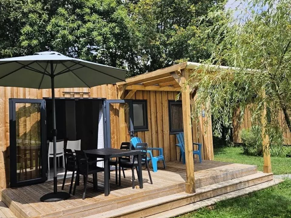 Domaine de Kervallon - Mobil home - Mobilhome 4 personnes - Cabanon 3 Pièces 4 Personnes + TV