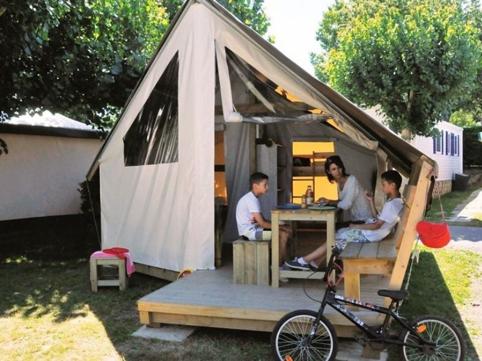 Riez à la Vie - Bungalow - Bungalow toilé 4 personnes - Junior 2 chambres 17m² - sans sanitaires