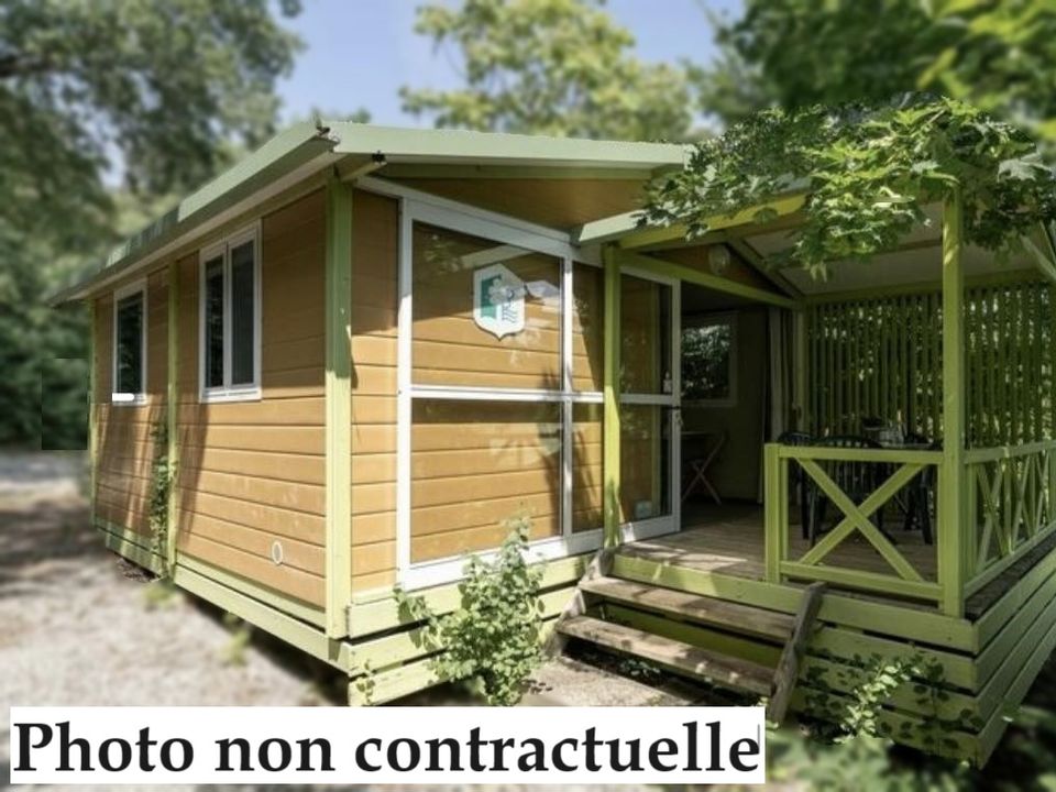 Les Pins d'Ucel - Châlet - Chalet 5 personnes - MIMOSA - Chalet 27m² + TV