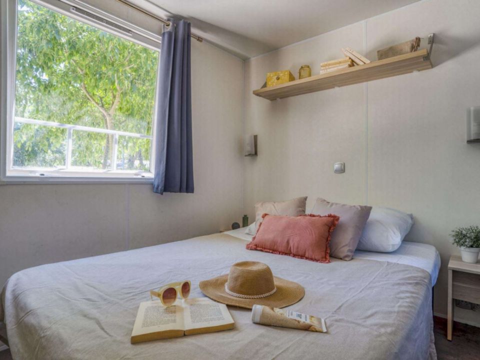 Le Bois Fleuri - Mobil home - Mobilhome 6 personnes - Cottage 6 Places 3 Chambres (Clim TV)