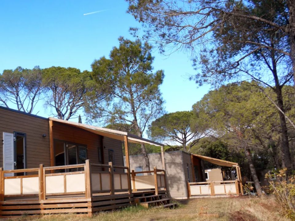 Les Cigales - Mobil home - Mobilhome 6 personnes - NEBRASKA LUXE AVEC SPA