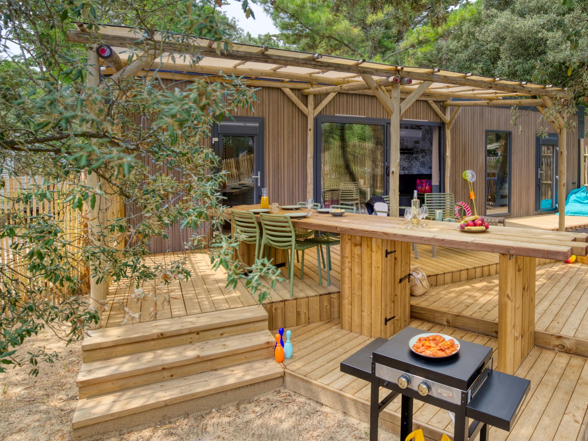 Signol - Mobil home - Otello Clim 6 personnes - village piétonnier