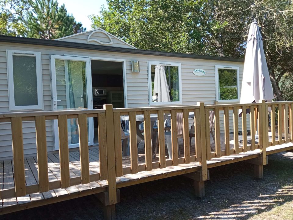 En Chon Les Pins - Mobil home - Mobilhome 6 personnes - 3 CHAMBRES LIT PARENTAL EN 160