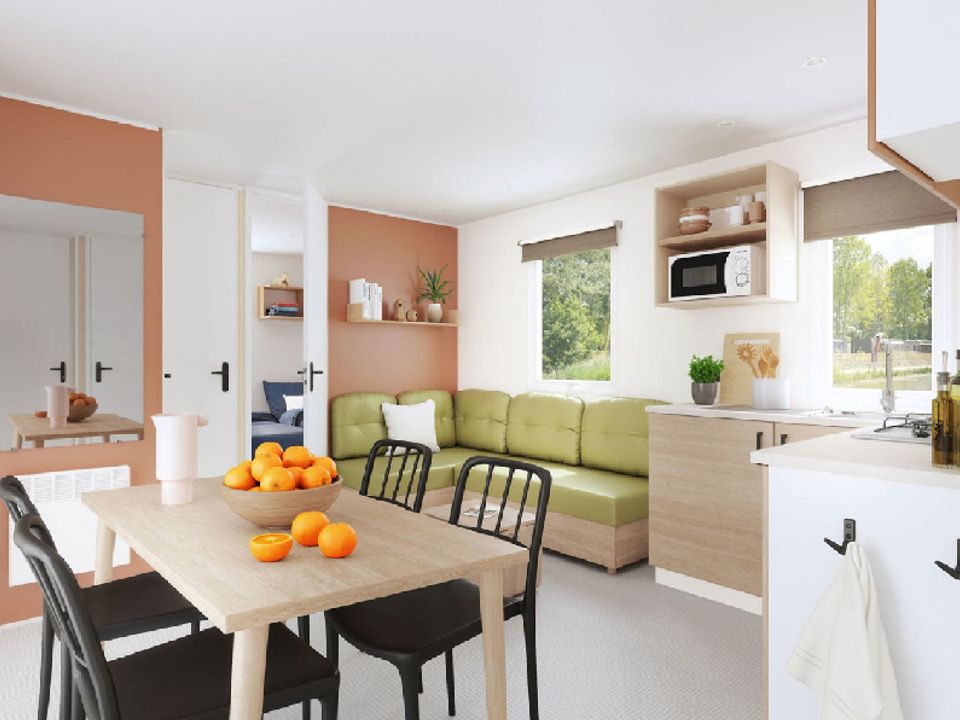 Saint James les Pins - Mobil home - Mobilhome 6 personnes - Mobile-home résidentiel 3 chambres