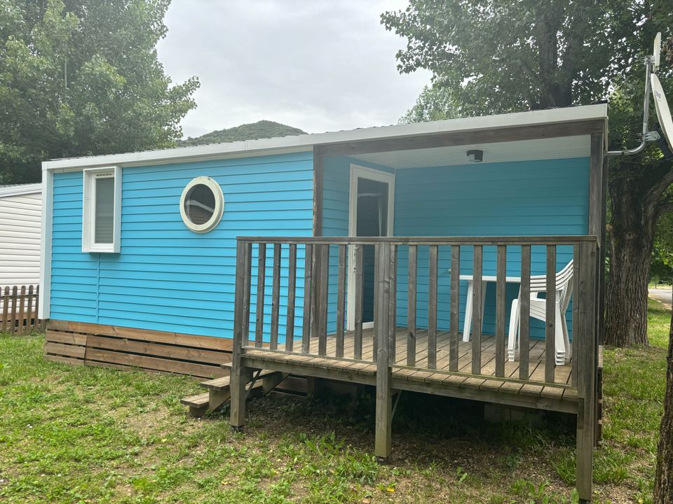 La Berge Fleurie - Mobil home - Mobilhome 4 personnes - CLIM - TV