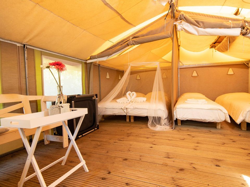 Blucamp - Mobil home - Insolite 2 personnes - Canvas Lodge 32 m²