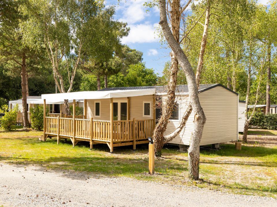 Le Vieux Moulin - Mobil home - Mobilhome 4 personnes - Confort 28m² (2 chambres) + Terrasse + TV