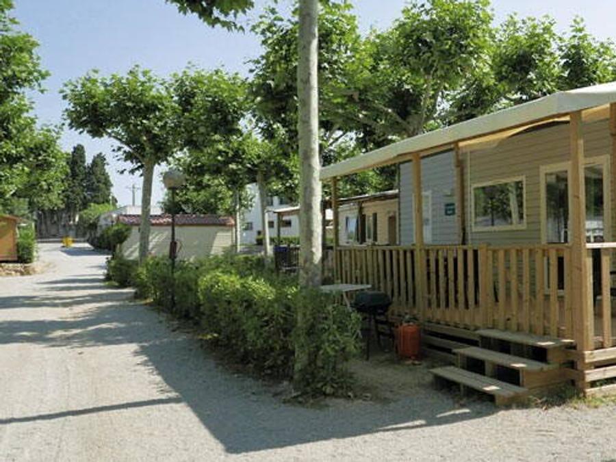 International Riccione Village - Mobil home - Mobilhome 6 personnes - Mobil-home | Comfort | 3 Ch. | 6 Pers. | Terrasse surélevée | Clim.