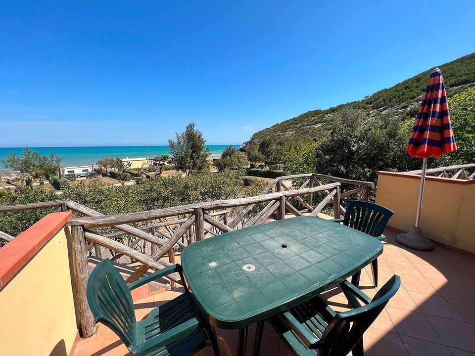 San Nicola - Mobil home - Appartement 4 personnes - 2 pièces vue mer