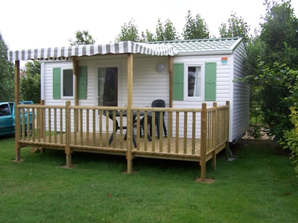 Les Charmes - Mobil home - Mobilhome 4 personnes - ECO bikini 2 ch 4 pers
