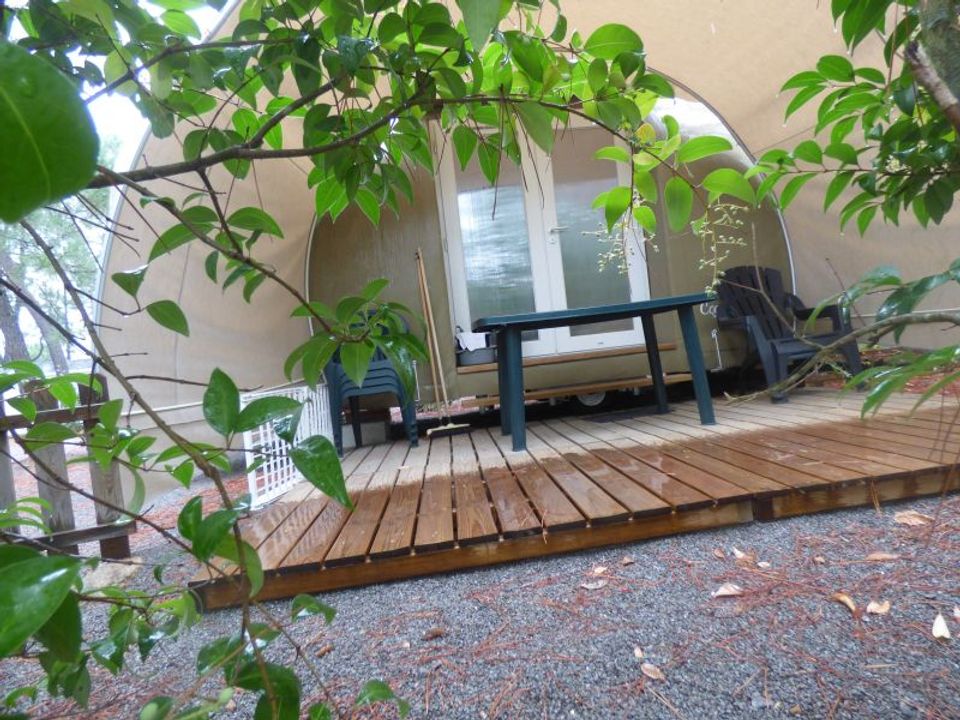 Bois Simonet - Mobil home - Tente en toile et en bois 4 personnes - Lodge COCO SWEET - 2 chambres - sans sanitaire